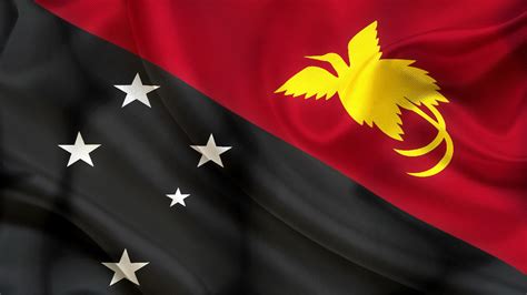 papua new guinea flag hd